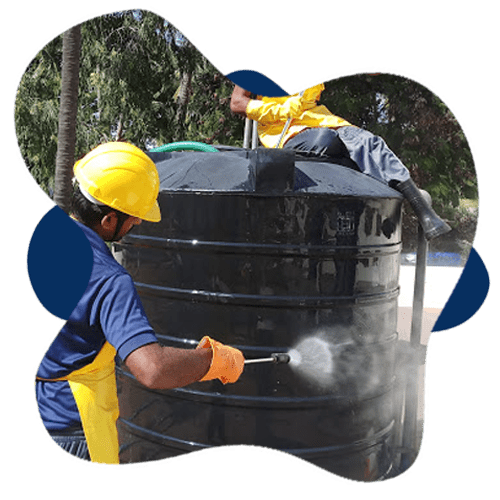 Cleaning Water tank